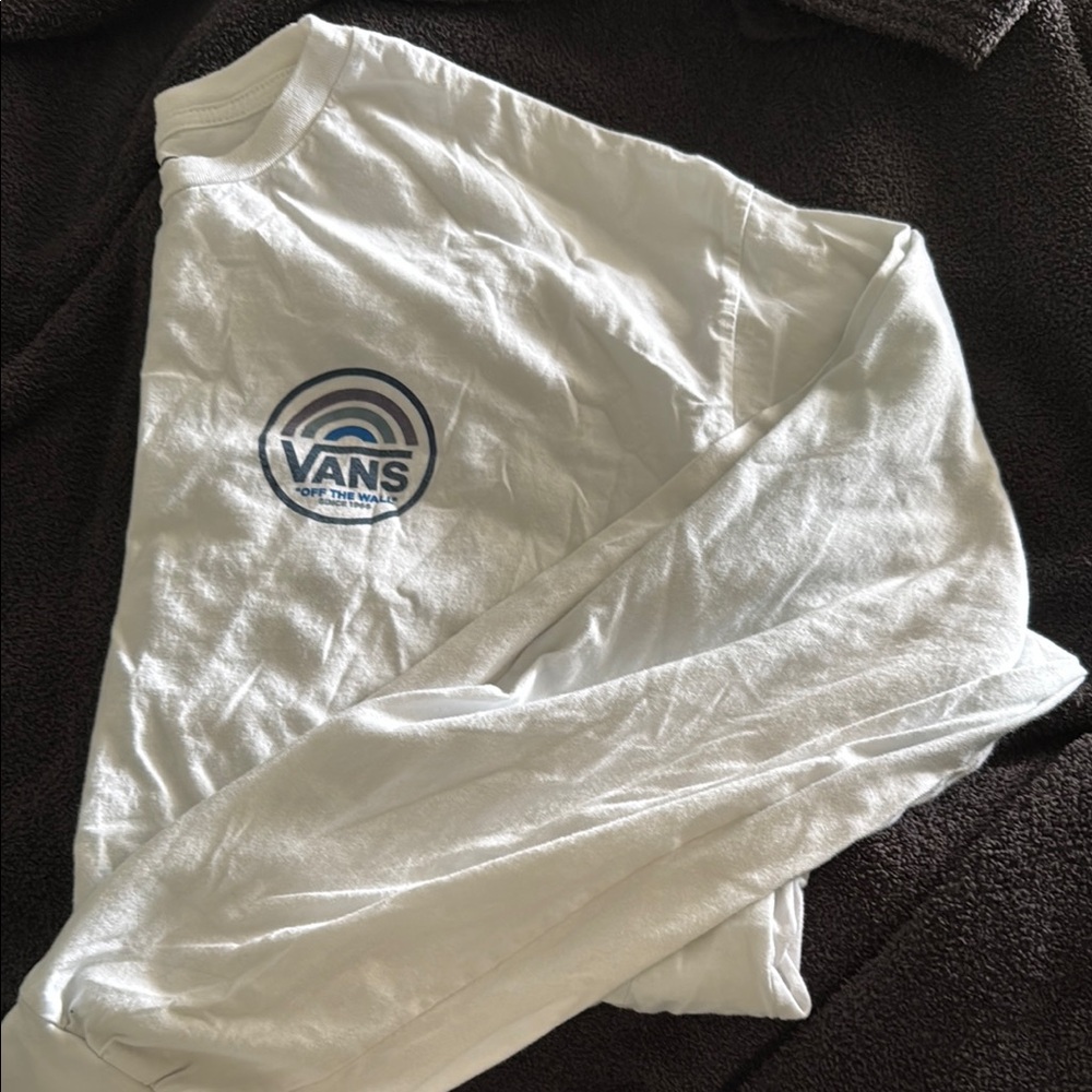 Vans White Long-sleeved t-shirt